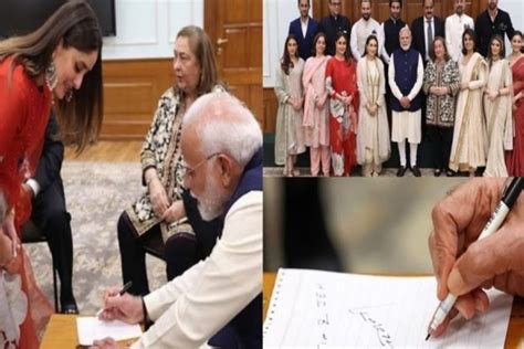 famille kapoor|Humbled: Kapoor family meets PM ahead of Raj Kapoor 100